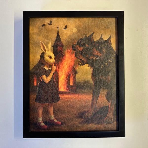 BLACK DRESS RED SHOES