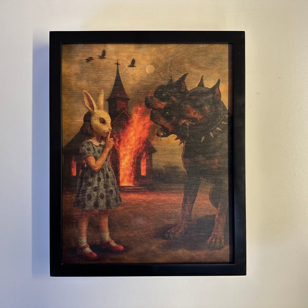 BLUE DRESS RED SHOES